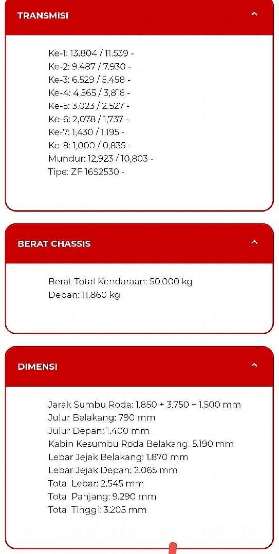 HINO 700 ZY5041 - EURO 6